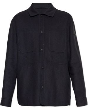 Moncler Wool Shirt - Blue