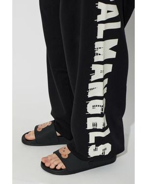 Palm Angels Logo Sliders - Black