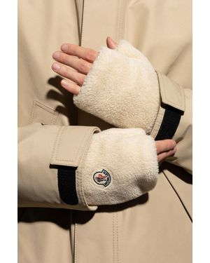 Moncler Fingerless Gloves - Natural