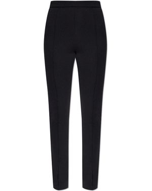 Moncler Trousers With Pleats - Black