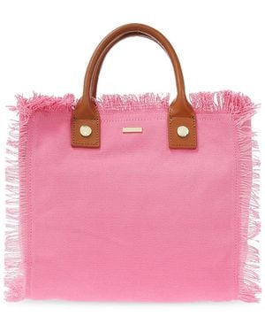 Melissa Odabash 'Porto Cervo Mini' Shopper Bag - Pink