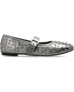 AllSaints 'Holly' Ballerinas - White