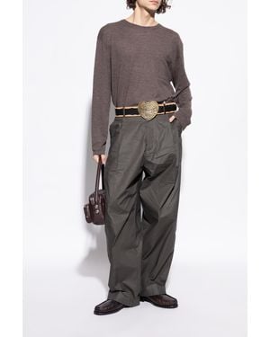 Acne Studios Leather Shoes - Brown