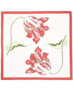 KENZO Scarf With Logo - Pink