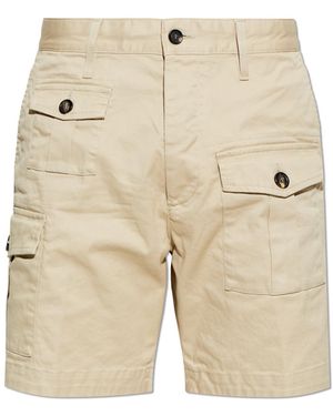 DSquared² 'Cargo' Shorts - Natural