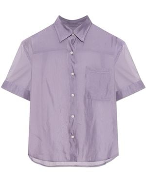 Rag & Bone Shirt With Pocket - Purple