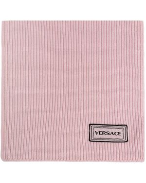 Versace Wool Scarf - Pink