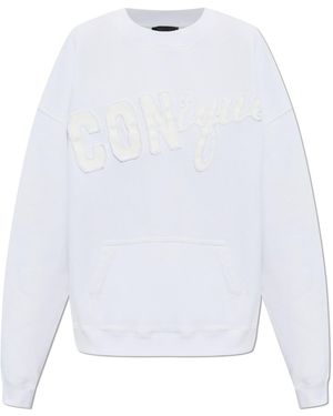 DSquared² Sweatshirt With Patch - White