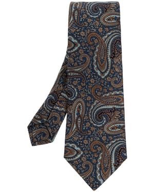Etro Silk Tie - Black