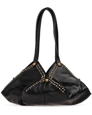 Versace "Protea" Shoulder Bag - Black
