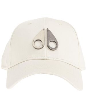 Moose Knuckles Baseball Cap - White