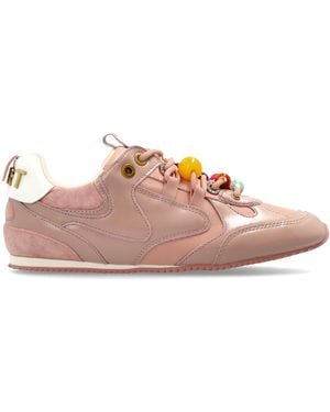 Kurt Geiger "Kurt Bead Slim Runner" Sports Shoes - Pink