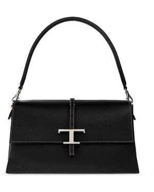 Tod's Leather Shoulder Bag 'Small' - Black