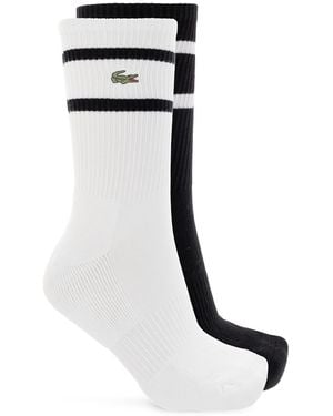 Lacoste Two-Pack Of Socks - White