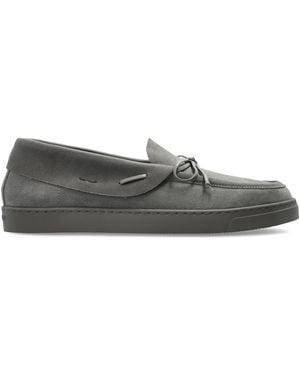 Giorgio Armani Suede Shoes - Grey