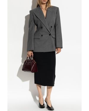 Givenchy Straight-Cut Skirt - Black