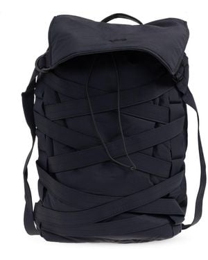 Y-3 Backpack With Logo - Blue