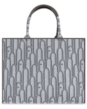 Furla "Opportunity Large" Shopper Bag - Blue