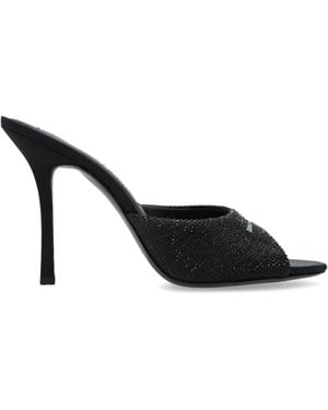 Alexander Wang Heeled Mules 'Cher' - Black