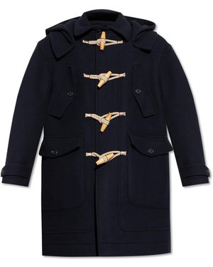 DSquared² Wool Coat - Blue
