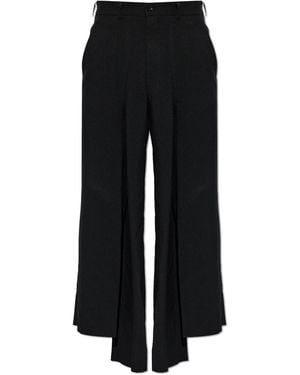 Comme des Garçons Asymmetric Trousers - Black