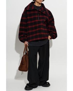 Balenciaga Wool Sweatshirt - Black