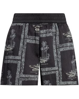 AllSaints "Lettie" Shorts - Grey