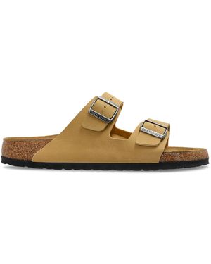 Birkenstock 'Arizona Bs' Slides - Metallic