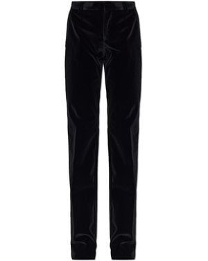 Etro Velvet Pants - Black