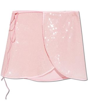 Oséree Sequin Pareo - Pink