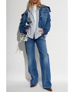 Acne Studios Jeans With Logo - Blue