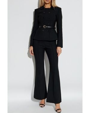 Self-Portrait Suit: Blazer And Pants - Black