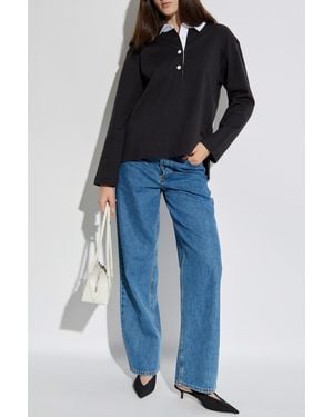 Kate Spade Polo With Logo - Blue