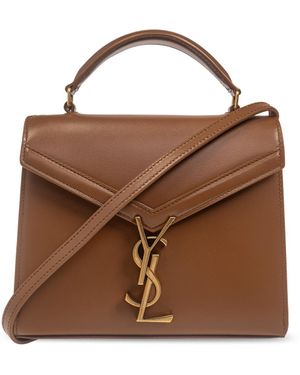 Saint Laurent Shoulder Bag Cassandra - Brown