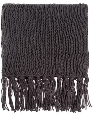 Y-3 Scarf With Logo - Black