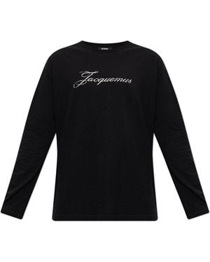 Jacquemus Cotton T-Shirt - Black