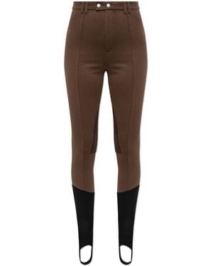 Entire studios Leggings With Heel Strap - Brown