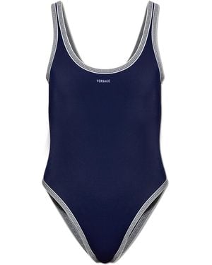 Versace One-Piece Swimsuit - Blue