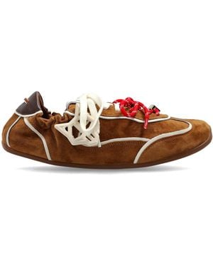 Naked Wolfe 'Soul' Low-Top Trainers - Brown