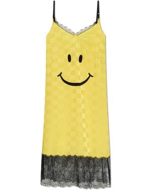 Moschino Strappy Dress - Yellow