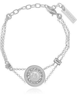 Versace Medusa Head Bracelet - White