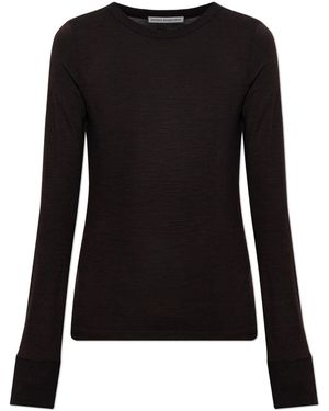 Studio Nicholson Wool Top 'Malin' - Black