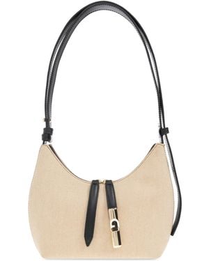Furla Shoulder Bag Goccia Small - Natural