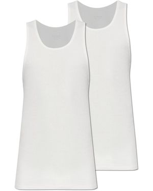 AllSaints Three-Pack Of Ribbed Tops - White