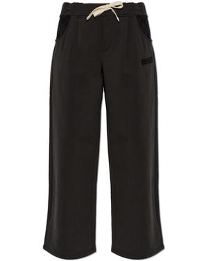 Rethinkit Studios Wide-Leg Joggers - Black