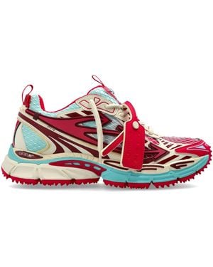 Off-White c/o Virgil Abloh 'Be Right Back Net' Sports Shoes - Red