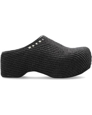 Marni Platform Flip-Flops - Black