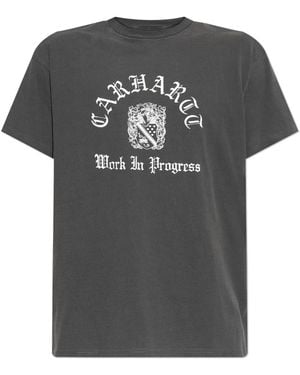 Carhartt T-Shirt Coat Of Arms' - Grey