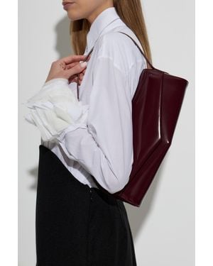Jil Sander Shoulder Bag "Kante" - Purple