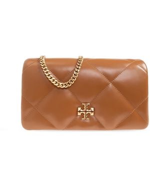 Tory Burch Shoulder Bag "Kira Diamon" - Brown
